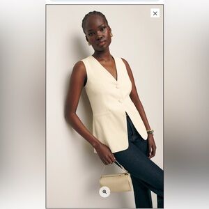 BNWT Reformation Casey Vest Size M